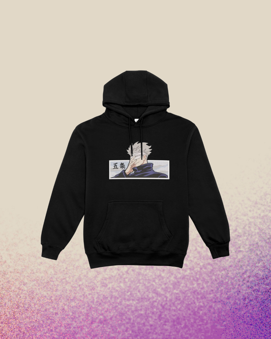 Jujutsu Kaisen Gojo Anime Embroidered Hoodie