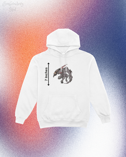 Berserk Demon Embroidered Hoodie