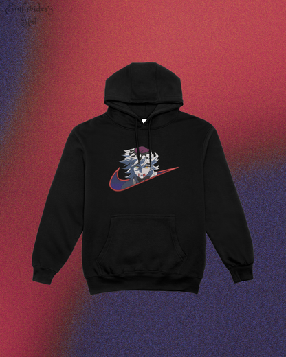 Demon Slayer Douma Embroidered Hoodie
