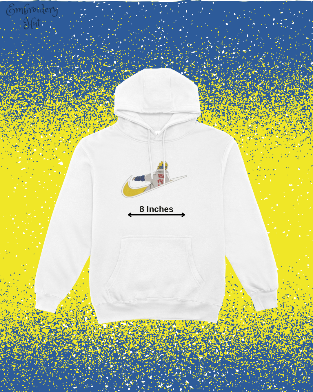 Naruto Minato Embroidered Hoodie