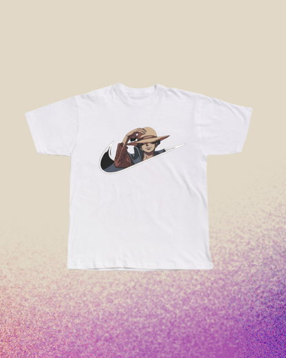 One Piece Luffy Embroidered Tshirt