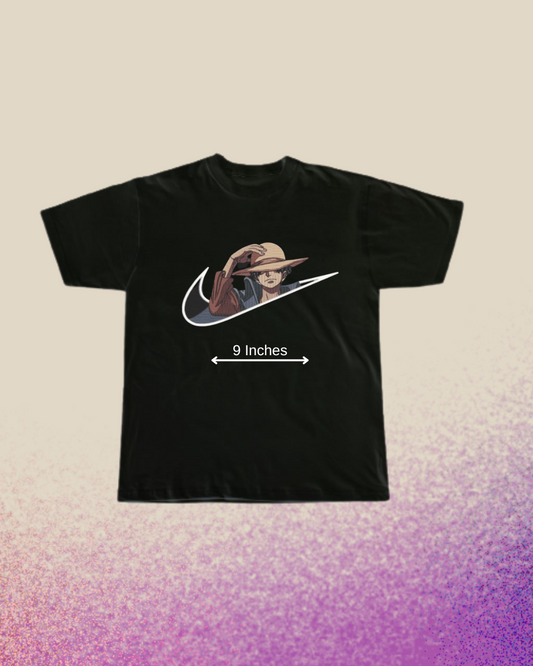 One Piece Luffy Embroidered Tshirt