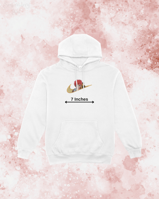 Naruto Gaara Embroidered Hoodie