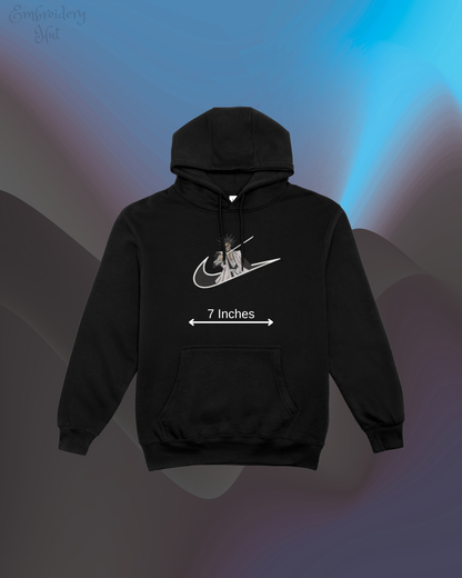 Bleach Kenpachi Embroidered Hoodie