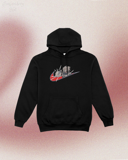 Naruto Kakashi Embroidered Hoodie