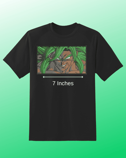 Dragon Ball Broly Embroidered T-Shirt