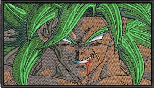 Dragon Ball Broly Embroidered T-Shirt